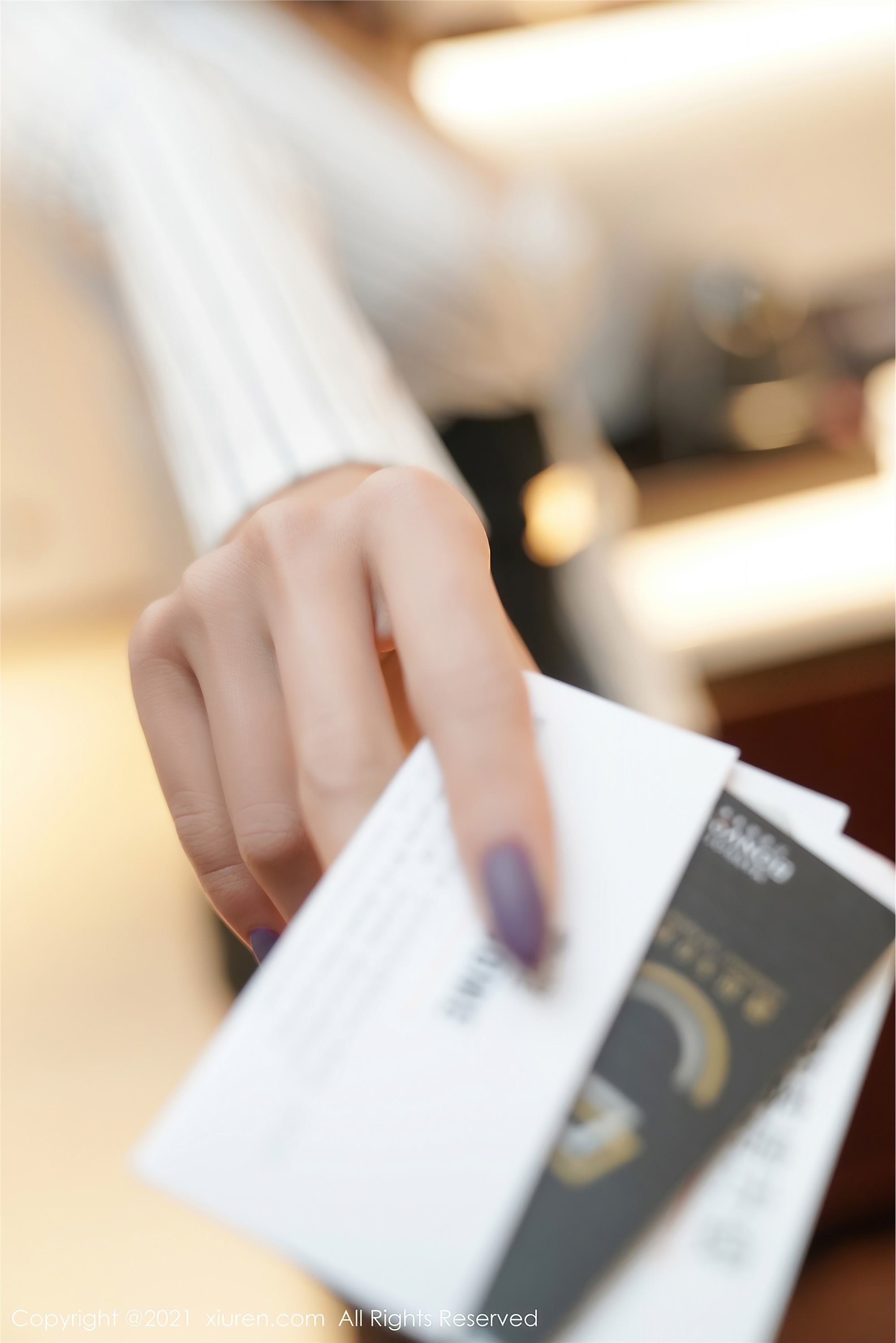 XiuRen秀人网  2021.06.01 No.3486 蓝夏Akasha